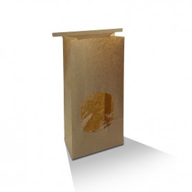 MISPRINTED FOOD PAPER BAGS LONG 5" X 11" X 2" BAGUETTE TAKEAWAY CAFE 