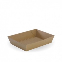 Takeaway White Cardboard Hot Dog Tray 190x70x50  250 pcs 